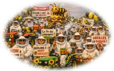 Mobilisation carnavalesque contre le Projet de loi Duplomb 2