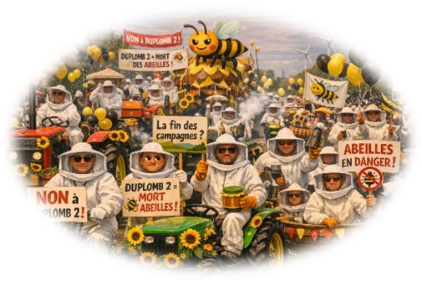 Mobilisation carnavalesque contre le Projet de loi Duplomb 2